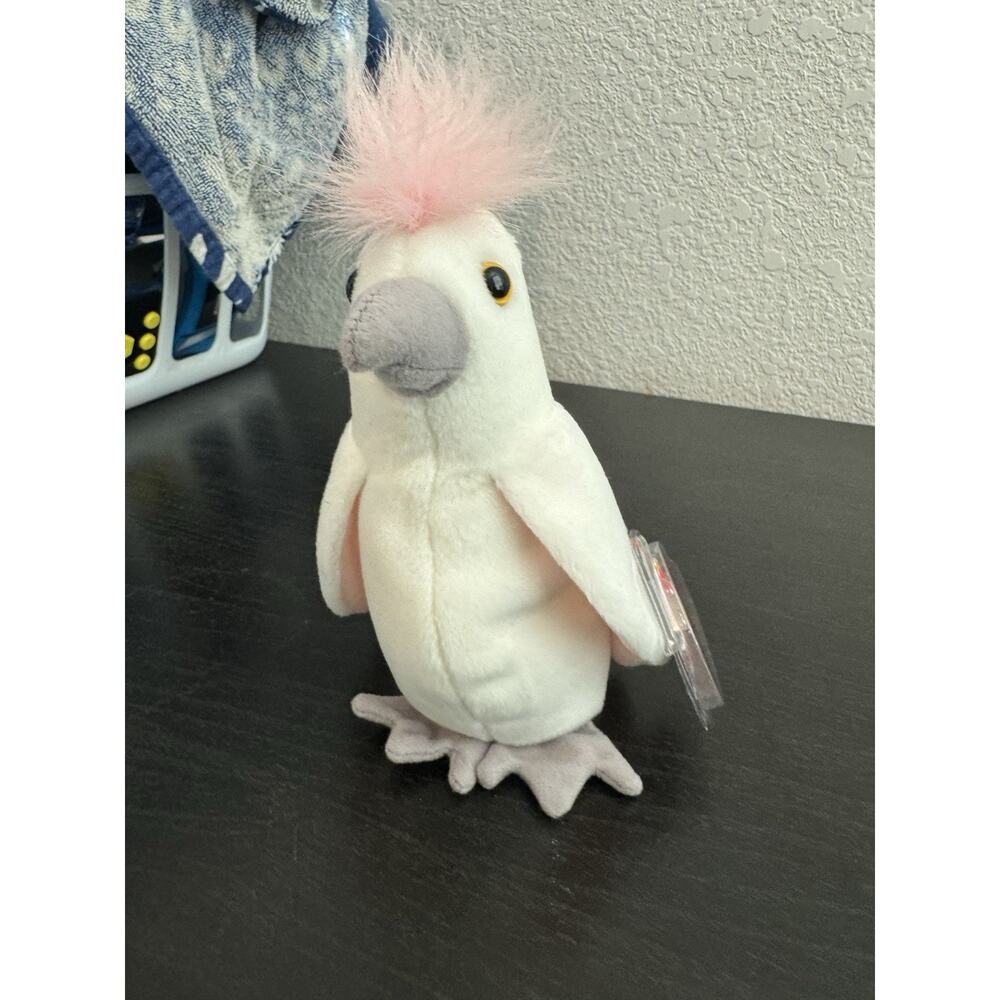 Ty Beanie Baby Original 1997 "KUKU" Retired, Rare, MINT CONDITION WITH ERRORS